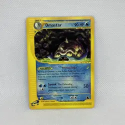 Omastar 23/144 Skyridge Rare Non-Holo Pokemon Card WOTC 2003 NM/MINT - Image 1