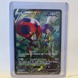 Pokemon Cards Orbeetle V TG12/TG30 Lost Origin Trainer Gallery Holo Rare V NM - Image 1