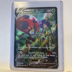 Pokemon Cards Orbeetle V TG12/TG30 Lost Origin Trainer Gallery Holo Rare V NM - Image 2