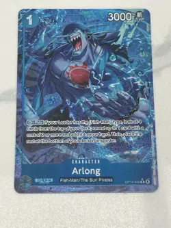 Bandai One Piece CCG Arlong Character OP14-042 Rare Regular 3000 Power Card - Image 1