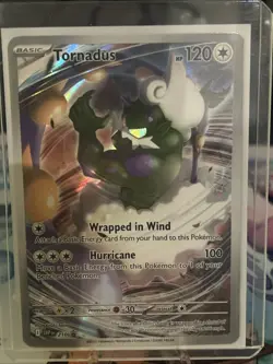 Pokemon White Flare Tornadus Promo 210 ETB Exclusive Black Star TCG Card - Image 1