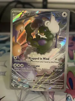 Pokemon White Flare Tornadus Promo 210 ETB Exclusive Black Star TCG Card - Image 3