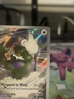 Pokemon White Flare Tornadus Promo 210 ETB Exclusive Black Star TCG Card - Image 4