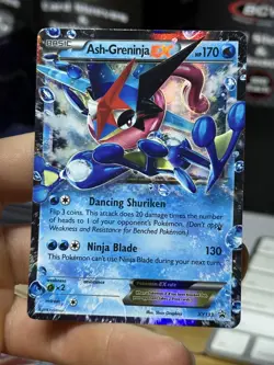 Ash-Greninja EX XY133 Black Star Promo 2016 Holo Rare Pokemon Card TCG - Image 3