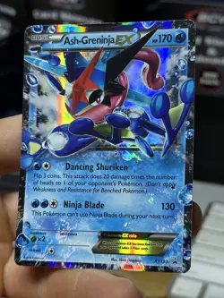 Ash-Greninja EX XY133 Black Star Promo 2016 Holo Rare Pokemon Card TCG - Image 4