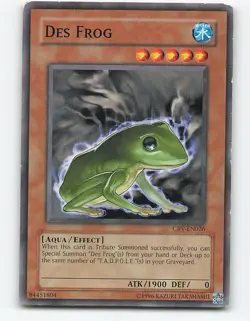 Des Frog #CRV-EN026 Yugioh Card - Image 1