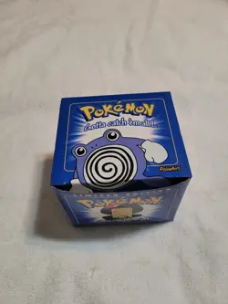 1999 Pokemon 23K Gold Plated Poliwhirl Card w/ Pokeball & Box Limited Edition - Image 2