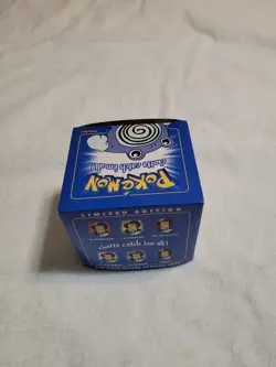 1999 Pokemon 23K Gold Plated Poliwhirl Card w/ Pokeball & Box Limited Edition - Image 4