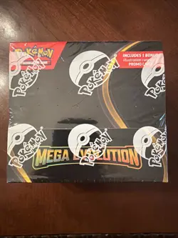 Pokemon Mega Evolution ENHANCED BOOSTER BOX Factory Sealed 36 Packs + Promo Card - Image 1