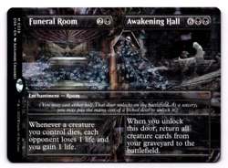 MTG Funeral Room / Awakening Hall DSK 0338 M NM Borderless Regular - Image 1