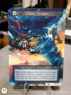 Sorcery : Contested Realm (Beta) Elite CHAOS TWISTER NM - Image 1