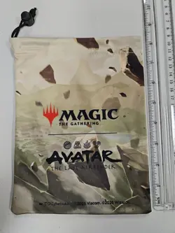 Magic The Gathering Avatar Last Airbender Toph Dice Bag Promo MTG - Image 2