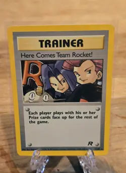 Here Comes Team Rocket! ⭐ 15/82 Holo Pokemon Team Rocket TCG NM - Image 3