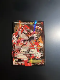 Pokemon TCG Team Magma's Groudon EX 15/34 Double Crisis Holo Rare - Image 1