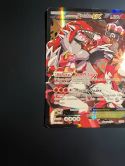 Pokemon TCG Team Magma's Groudon EX 15/34 Double Crisis Holo Rare - Image 4