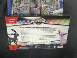 Pokemon TCG Prismatic Evolutions Premium Figure Collection NEW SEALED IN HAND ✅ - Image 2