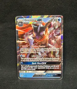 2016 POKEMON SM BLACK STAR PROMOS SM197 GRENINJA GX - Image 1