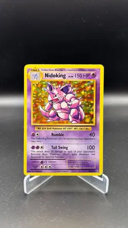 2016 Pokemon XY Evolutions Nidoking Holo 45/108 MP Condition - No Reserve! - Image 1