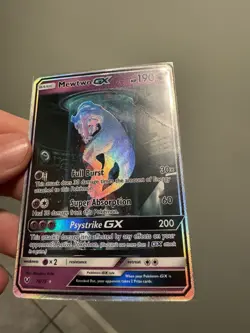Pokemon Mewtwo GX Shining Legends 78/73 Secret Rare (Read Description) - Image 3