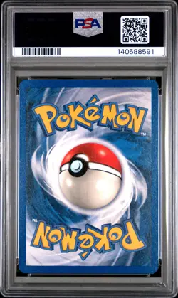 1999 POKEMON BASE SET UNLIMITED #45 CATERPIE PSA 8 - Image 2