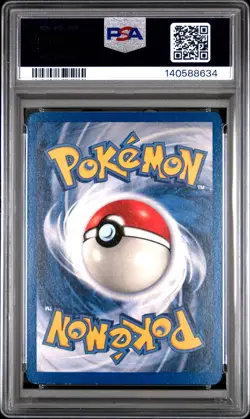 1999 POKEMON BASE SET UNLIMITED #73 IMPOSTER PROFESSOR OAK PSA 7 - Image 2