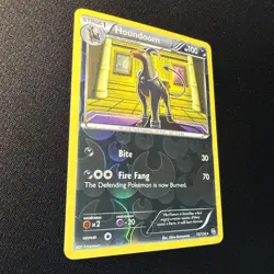 Houndoom 75/124 Dragons Exalted Reverse Holo NM Pokemon - Image 3