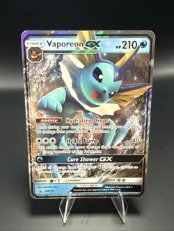 Pokemon Vaporeon GX SM172 Sm Holo - Image 2