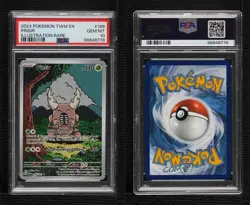 Pinsir Illustration Rare Pokemon Scarlet & Violet Twilight Masquerade TWM PSA 10 - Image 3