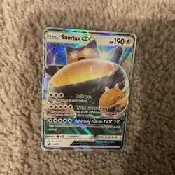 Pokemon TCG Snorlax GX SM05 - Image 1