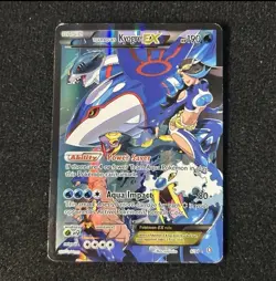 Pokemon EX FA Team Magma's Groudon 15/34 and Team Aqua's Kyogre 6/34 - Image 4