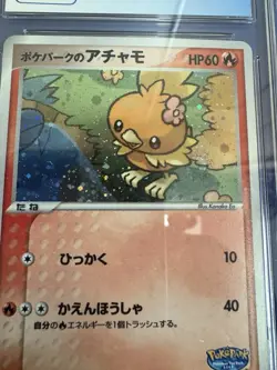 POKEPARK'S TORCHIC 2005 POKEMON JAPANESE FOREST HOLO 002/009 PSA 8 Q3423 - Image 2