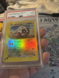 2003 Pokemon Skyridge Forretress Reverse Holo #9 PSA 9 🔥 Mint🔥 Cert# 127182051 - Image 5