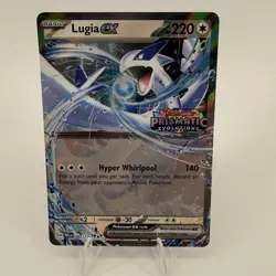 Pokemon TCG Lugia Ex 082/131 Prismatic Evolutions Stamped Promo NM - Image 1