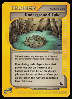 Underground Lake 141/144 Uncommon Skyridge Pokemon - Image 1