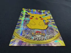 2000 Topps Chrome Pokemon TEKNO PIKACHU TV Animation Series S1 Very Rare - Image 3