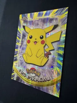 2000 Topps Chrome Pokemon TEKNO PIKACHU TV Animation Series S1 Very Rare - Image 5