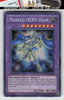 Yugioh 2012 Premium Collection Tin Masked HERO Dian - Image 1