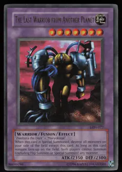 The Last Warrior from Another Planet LON-077 Unlimited Yu-Gi-Oh - Image 1