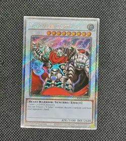 Yugioh! 1x XX-Saber Gottoms RA03-EN226 Platinum Secret Rare 1st Ed NM - Image 1