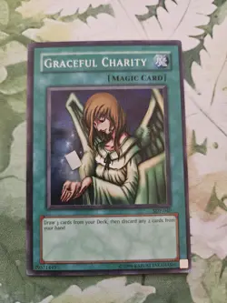 Graceful Charity SDP-040 Unlimited Edition Super Rare Yu-Gi-Oh - Image 1
