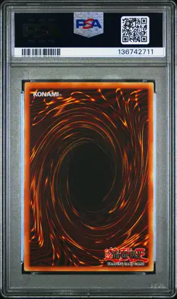 2024 YU-GI-OH! QUARTER CENTURY SCR #AE000 MAGICIANS OF BONDS AND UNITY PSA 9 - Image 2