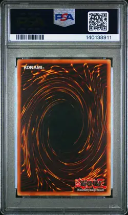 2002 YU-GI-OH! STARTER DECK: KAIBA #001 BLUE-EYES WHITE DRAGON PSA 7 - Image 2