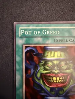 Konami Yu-Gi-Oh! Pot of Greed SD1-EN015 Dragon's Roar 1st Edition Spell - Image 3