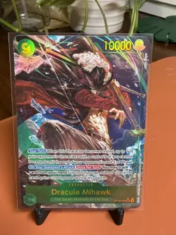 OP14-119 Dracule Mihawk FOIL Alternate Art One Piece TCG English Card MINT🔥 - Image 1