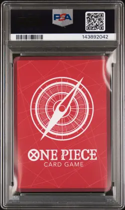 2025 ONE PIECE PROMOS DODGERS X ONE PIECE NIGHT #010 MONKEY D. LUFFY PSA 10 - Image 2