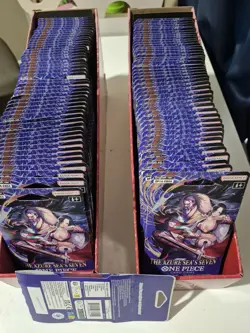 One Piece: OP-14 The Azure Sea’s Seven - Sleeved Booster Packs - Lot of 50 - Image 2