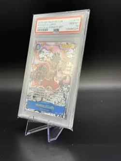 2025 ONE PIECE OP11-118 MONKEY D LUFFY MANGA ALT ART English PSA 10 GEM MINT - Image 3