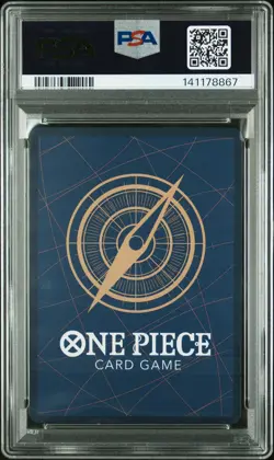 2025 ONE PIECE JPN PROMOS OFFICIAL EVENT TOP PRIZE #014 MONKEY D. LUFFY PSA 10 - Image 2