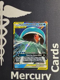 Pokemon TCG 1x Magikarp & Wailord GX - Promo - Sun & Moon - SM166 MP - Image 1