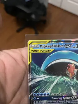 Magikarp & Wailord GX SM166 Pokemon Promo Sun & Moon Tag Team - Image 3